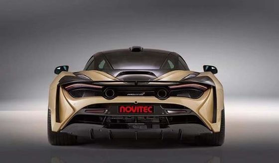 Car Roof Air Scoop untuk Mclaren 720S N Style Carbon Fiber Roof Air Scoop Vent untuk Mclaren 720S Coupe 765LT Roof Vent