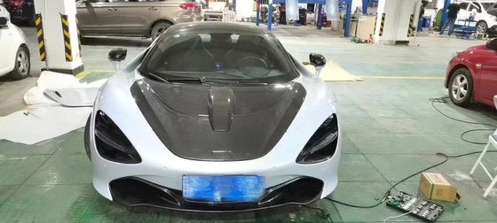 Untuk McLaren 720s Carbon Fiber Hood 720s Upgraded NOVI Style Carbon Fiber Hood Body Kit