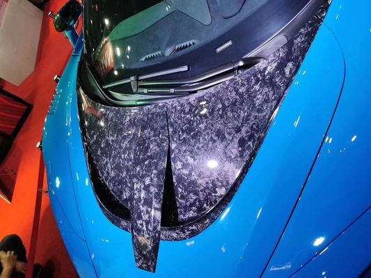 Untuk McLaren 720s Carbon Fiber Hood 720s Upgraded NOVI Style Carbon Fiber Hood Body Kit