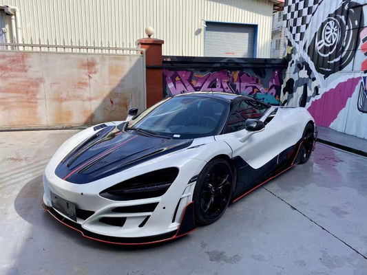 Untuk McLaren 720s Dry Carbon Fiber Body Kit 720s Upgraded MSY-style Carbon Fiber Front dan Rear Bumper Spoiler Widebody Kit