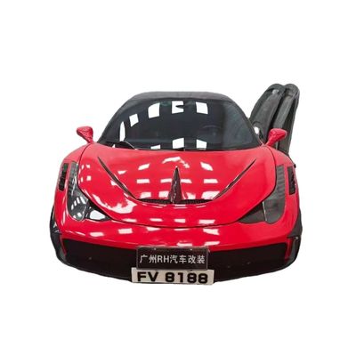 Ferrari 458 Body Kit SP Style Serat Karbon Depan Dan Belakang Bumper Spoiler Hood 2010-2014