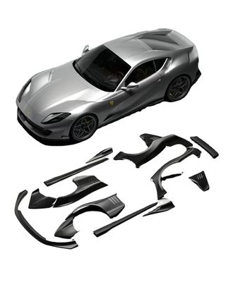 812 Ferrari Body Kit Karbon Fiber Widebody 812 ZE Style Karbon Fiber Arch