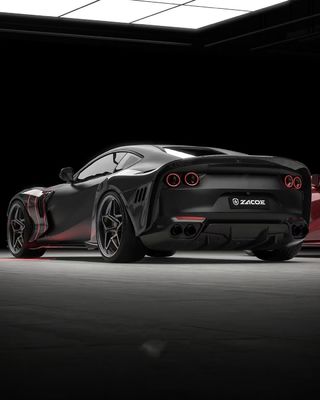 812 Ferrari Body Kit Karbon Fiber Widebody 812 ZE Style Karbon Fiber Arch