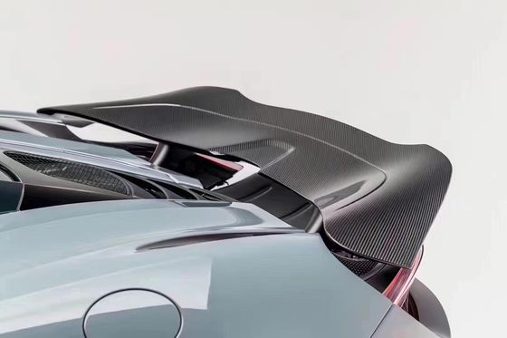 Untuk McLaren 720s Carbon Fiber Spoiler 720s Diperbarui ke VORS Style Carbon Fiber Spoiler Wing