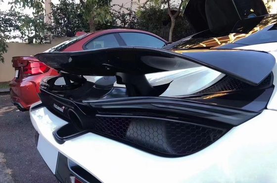 Untuk McLaren 720s Carbon Fiber Spoiler 720s Diperbarui ke VORS Style Carbon Fiber Spoiler Wing
