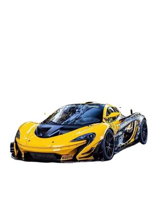 Untuk McLaren P1 Body Kit P1 Upgraded GTR Style Bagian depan dan belakang Bumper Spoilers Carbon Fiber Body Kit