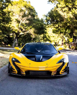 Untuk McLaren P1 Body Kit P1 Upgraded GTR Style Bagian depan dan belakang Bumper Spoilers Carbon Fiber Body Kit
