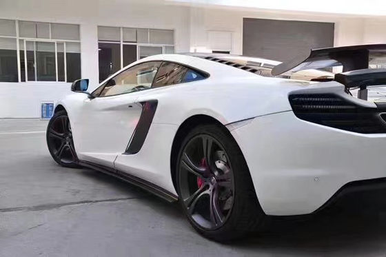 Untuk McLaren MP4-12C Body Kit Mp4-12c Upgraded Revozport Style Front Bumper Diffuser Side Skirt Mp4-12 Carbon Fiber Body Kit