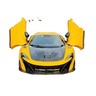 Bagian Karbon Bumper Depan Mobil untuk Mclaren Mp4 12C 625c 650S Upgrade ke 675LT Style Body Kit