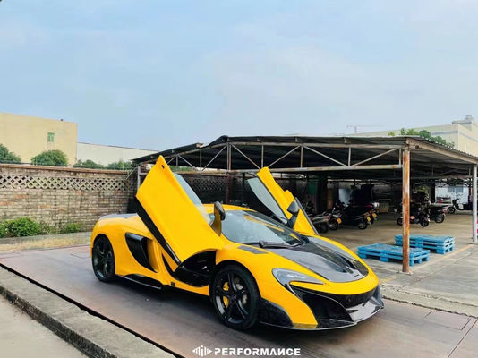 Bagian Karbon Bumper Depan Mobil untuk Mclaren Mp4 12C 625c 650S Upgrade ke 675LT Style Body Kit