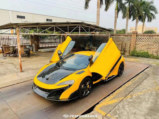Bagian Karbon Bumper Depan Mobil untuk Mclaren Mp4 12C 625c 650S Upgrade ke 675LT Style Body Kit