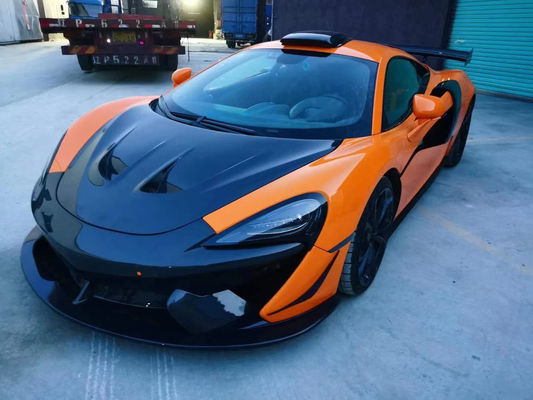 Untuk McLaren 540C 570S Body Kit 540C 570S Upgraded GT4 Style Front Bumper Spoiler Side Skirt 540C 570S Body Kit