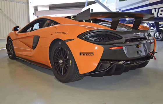 Untuk McLaren 540C 570S Body Kit 540C 570S Upgraded GT4 Style Front Bumper Spoiler Side Skirt 540C 570S Body Kit