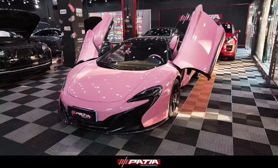 Untuk McLaren MP4-12C Body Kit MP4-12C Meningkatkan 650S gaya Depan dan Belakang Bumper Spoiler Hood Headlights