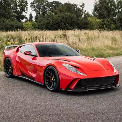 Ferrari 812 Carbon Body Kit Bagian Depan Dan Belakang Bumper Wide Body Kit 2017 - 2019