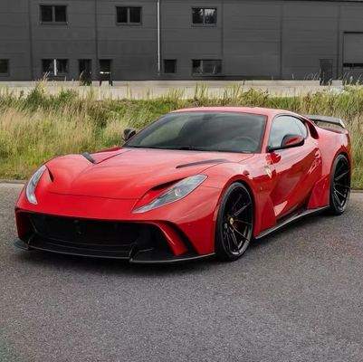 Ferrari 812 Carbon Body Kit Bagian Depan Dan Belakang Bumper Wide Body Kit 2017 - 2019