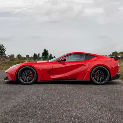 Ferrari 812 Carbon Body Kit Bagian Depan Dan Belakang Bumper Wide Body Kit 2017 - 2019