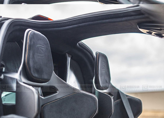 Bagian mobil untuk McLaren GT 540C 570S 600LT 720S 650S 625C MP-12C Carbon Fiber Seats Senna Style Carbon Fiber Seats