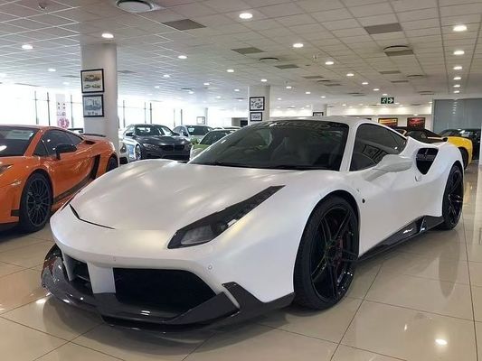 488 Ferrari Carbon Body Kit 1016 Gaya Serat Karbon Bagian Depan Lip Air Intake Spoiler