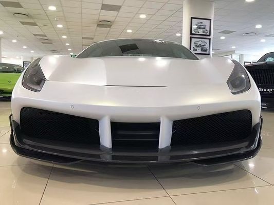 488 Ferrari Carbon Body Kit 1016 Gaya Serat Karbon Bagian Depan Lip Air Intake Spoiler