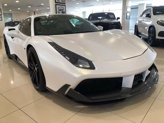 488 Ferrari Carbon Body Kit 1016 Gaya Serat Karbon Bagian Depan Lip Air Intake Spoiler