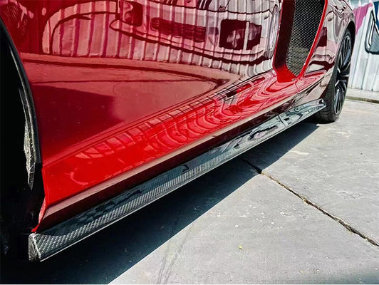 Kit Badan Serat Karbon Kering untuk McLaren GT McLaren GT Upgraded Novi Style Carbon Fiber Diffuser Spoiler Body Kit