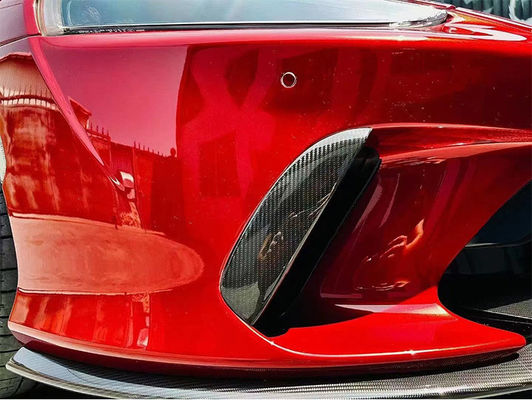 Kit Badan Serat Karbon Kering untuk McLaren GT McLaren GT Upgraded Novi Style Carbon Fiber Diffuser Spoiler Body Kit