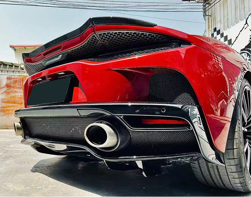 Kit Badan Serat Karbon Kering untuk McLaren GT McLaren GT Upgraded Novi Style Carbon Fiber Diffuser Spoiler Body Kit
