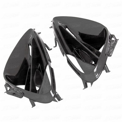 Penjaga lampu depan serat karbon 40mm 720S Penjaga lampu depan serat karbon
