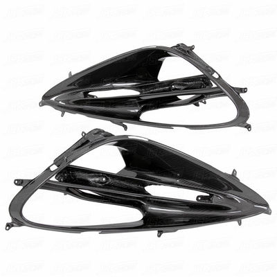 Penjaga lampu depan serat karbon 40mm 720S Penjaga lampu depan serat karbon