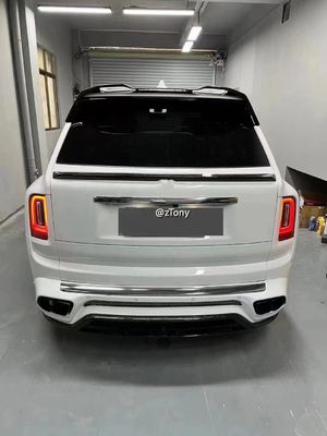 FRP Custom Wide Body Kits Rolls Royce Cullinan Bumper Mesin Spoiler Widebody Kit