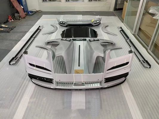 FRP Custom Wide Body Kits Rolls Royce Cullinan Bumper Mesin Spoiler Widebody Kit