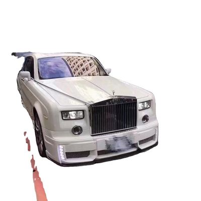 Phantom Rolls Royce Body Kit WD Style Ganti Bagian Depan Bumper Spoiler Hood 2004 - 2012