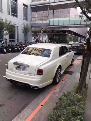 Phantom Rolls Royce Body Kit WD Style Ganti Bagian Depan Bumper Spoiler Hood 2004 - 2012
