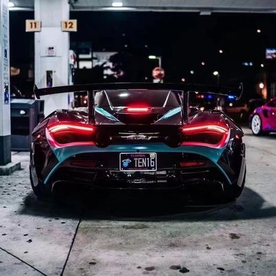 720S Mclaren Body Kit 1016 Style Fiber Carbon Tail Dry Body Kit