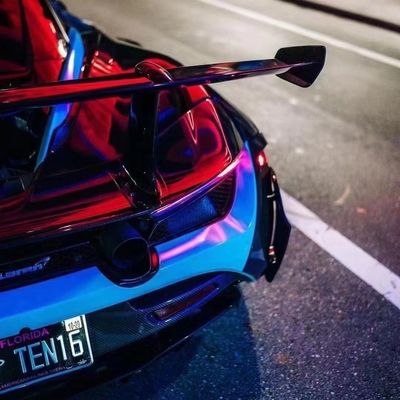 720S Mclaren Body Kit 1016 Style Fiber Carbon Tail Dry Body Kit