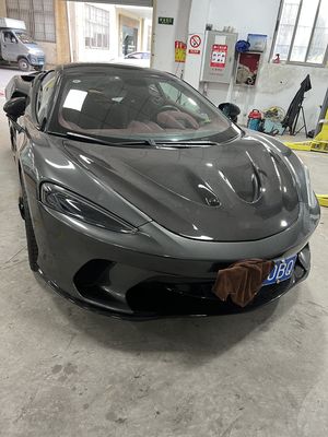 GT Mclaren Body Kit P1 Style Kap mesin serat karbon