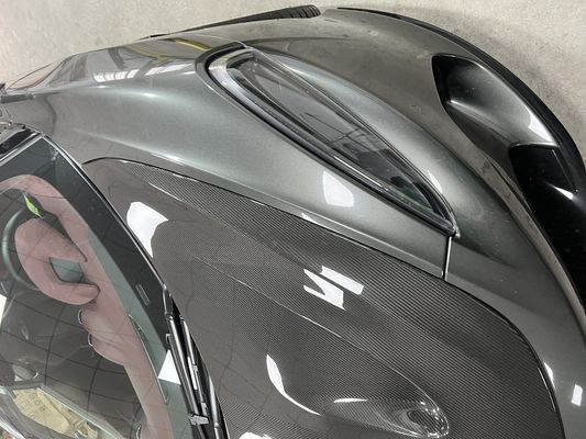 GT Mclaren Body Kit P1 Style Kap mesin serat karbon