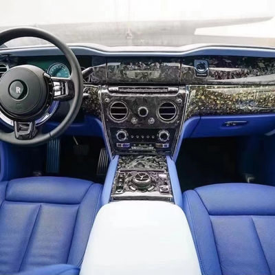 2018 Cullinan Rolls-Royce Body Kit Fiber Karbon Kering Interior Trim Center Panel