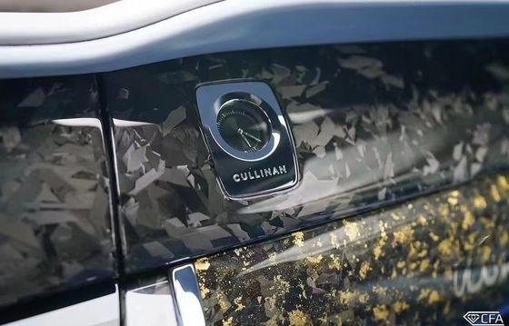 2018 Cullinan Rolls-Royce Body Kit Fiber Karbon Kering Interior Trim Center Panel