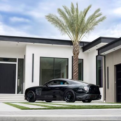 Spectre Rolls Royce Wide Body Kit MSY Style Bagian Depan Lip Diffuser Spoiler Hood