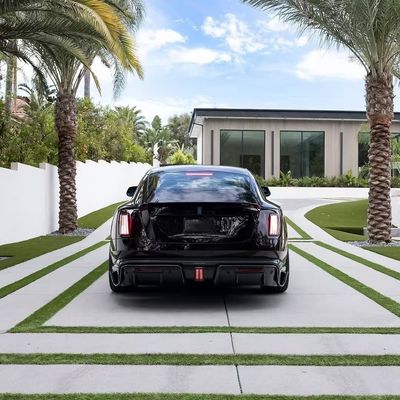 Spectre Rolls Royce Wide Body Kit MSY Style Bagian Depan Lip Diffuser Spoiler Hood