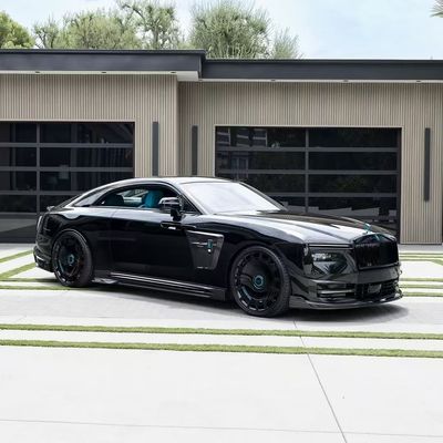 Spectre Rolls Royce Wide Body Kit MSY Style Bagian Depan Lip Diffuser Spoiler Hood