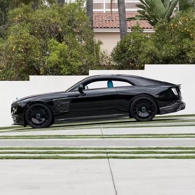 Spectre Rolls Royce Wide Body Kit MSY Style Bagian Depan Lip Diffuser Spoiler Hood