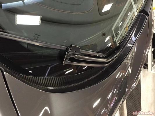 625C 650S Mclaren 12c Body Kit Lampu depan Pembersih Penjaga Fiber Karbon Hood Fitting
