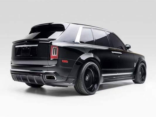 Black Cullinan Rolls Royce Body Kit NT Style Bagian Depan Dan Belakang Bumper Widebody Kit
