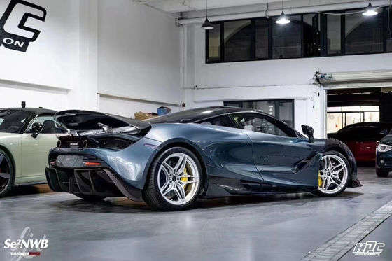 720s Mclaren Body Kit Blacksail Style Bagian Depan Bumper Spoiler Lip Hood Fender