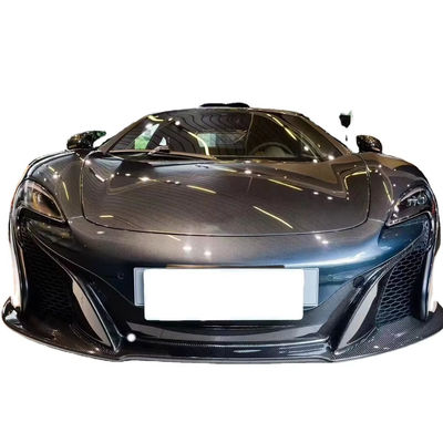 2014 - 2016 650s Body Kit OEM Serat Karbon Bagian Depan Lip Diffuser Body Kit Untuk Ganti