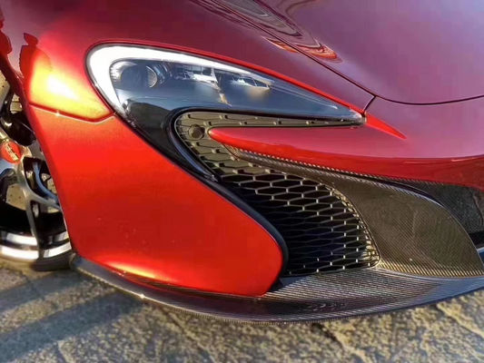 2014 - 2016 650s Body Kit OEM Serat Karbon Bagian Depan Lip Diffuser Body Kit Untuk Ganti