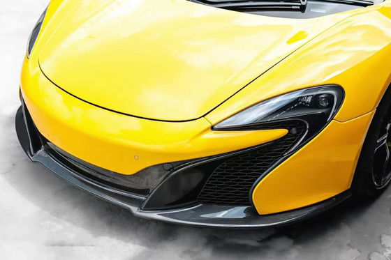 2014 - 2016 650s Body Kit OEM Serat Karbon Bagian Depan Lip Diffuser Body Kit Untuk Ganti